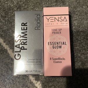 Yensa primer and rodial primer skincare new
